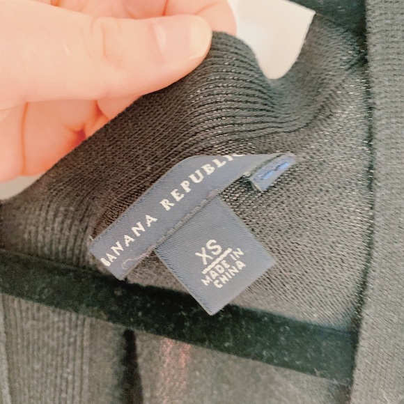 Black Wrap Shirt - Picture 2 of 2